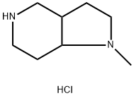 1-methyl-octahydro-1H-pyrrolo[3,2-c]pyridine dihydrochloride Struktur