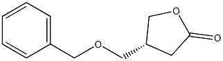 2(3H)-Furanone, dihydro-4-[(phenylmethoxy)methyl]-, (4R)-
 Struktur