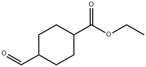 4-Formyl-cyclohexanecarboxylic acid ethyl ester Struktur