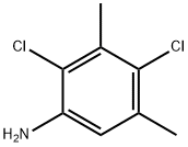 2,4-Dichloro-3,5-dimethylaniline Struktur