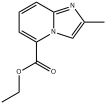 ethyl 2-methylimidazo[1,2-a]pyridine-5-carboxylate Struktur