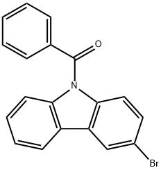 9-Benzoyl-3-bromo-9H-carbazole Struktur