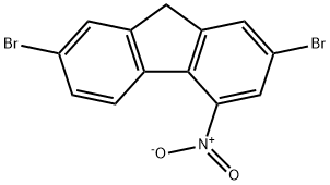 2,7-DIBROMO-4-NITROFLUORENE Struktur