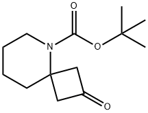 tert-butyl 2-oxo-5-azaspiro[3.5]nonane-5-carboxylate Struktur