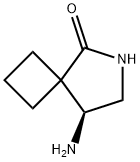 (8S)-8-amino-6-azaspiro[3.4]octan-5-one Struktur