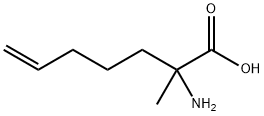 2-amino-2-methyl-6-Heptenoic acid Struktur