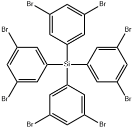 Silane, tetrakis(3,5-dibromophenyl)- (8CI,9CI) Struktur