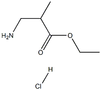 ethyl 3-amino-2-methylpropanoate hydrochloride Struktur