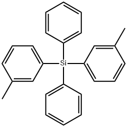 DIPHENYLDI(M-TOLYL)SILANE Struktur