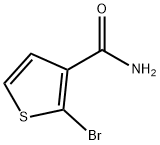 2-bromothiophene-3-carboxamide Struktur