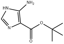 tert-Butyl 5-amino-1H-imidazole-4-carboxylate Struktur