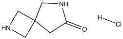 2,6-Diaza-spiro[3.4]octan-7-one hydrochloride Struktur