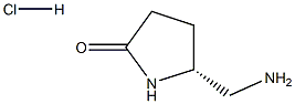 (R)-5-Aminomethyl-pyrrolidin-2-one hydrochloride Structure