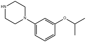 1-(3-isopropoxyphenyl)piperazine Struktur