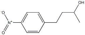 4-(4-Nitrophenyl)butan-2-ol Struktur