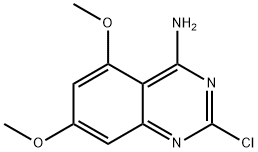 2-Chloro-5,7-dimethoxyquinazolin-4-amine Struktur