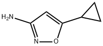 5-cyclopropylisoxazol-3-amine Struktur