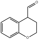 chroman-4-carbaldehyde Struktur