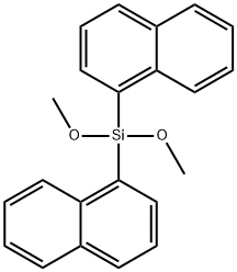 Di(Naphthalen-1-yl) Dimethoxysilane Struktur