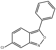 6-Chloro-3-phenylbenzo[c]isoxazole Structure