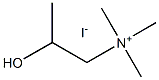 beta-Methylcholine Iodide Struktur