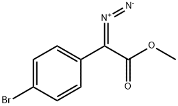 methyl 2-(4-bromophenyl)-2-diazoacetate Struktur