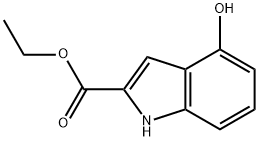 ethyl 4-hydroxy-1H-indole-2-carboxylate Struktur