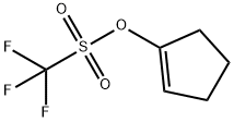 cyclopent-1-en-1-yl trifluoromethanesulfonate Struktur