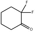 2,2-Difluorocyclohexanone Struktur