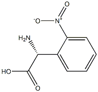 (2R)-2-AMINO-2-(2-NITROPHENYL)ACETIC ACID Struktur