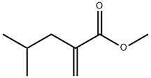 methyl 4-methyl-2-methylenepentanoate Struktur