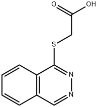 (phthalazin-1-ylthio)acetic acid Struktur