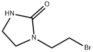 2-Imidazolidinone, 1-(2-bromoethyl)- Struktur