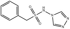 1-phenyl-N-(4H-1,2,4-triazol-4-yl)methanesulfonamide Struktur