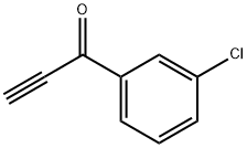 1-(3-Chlorophenyl)prop-2-yn-1-one Struktur