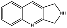 2,3-dihydro-1H-pyrrolo[3,4-b]quinoline Struktur