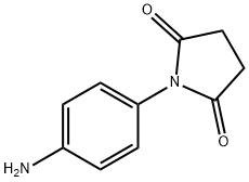 2,5-Pyrrolidinedione, 1-(4-aminophenyl)-
 Struktur