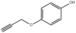 4-(2-propyn-1-yloxy)Phenol Struktur