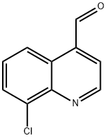 8-chloroquinoline-4-carbaldehyde Struktur