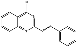 (E)-4-Chloro-2-styrylquinazoline Struktur