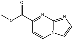 Imidazo[1,2-a]pyrimidine-7-carboxylic acid methyl ester Struktur