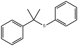 ALPHA,ALPHA-DIMETHYLBENZYL PHENYL SULFIDE Struktur