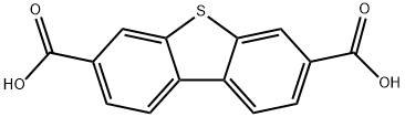 dibenzo[b,d]thiophene-3,7-dicarboxylic acid Struktur