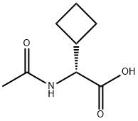 N-AC-R-2-環(huán)丁基甘氨酸, 49607-09-2, 結構式