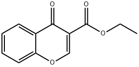 Ethyl 4-oxo-4H-chromene-3-carboxylate Struktur