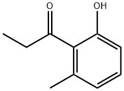 1-(2-Hydroxy-6-methylphenyl)propan-1-one Struktur