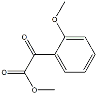 2-メトキシベンゾイルぎ酸メチル 化學構造式