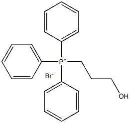 (3-HYDROXYPROPYL)TRIPHENYLPHOSPHONIUM BROMIDE Struktur