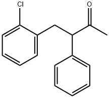 4-(2-Chlorophenyl)-3-phenylbutan-2-one Struktur