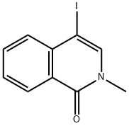 4-Iodo-2-methylisoquinolin-1(2H)-one Struktur